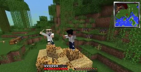 Minecraft Dad publikuje na YouTube filmiki ze swojej gry wraz z synem