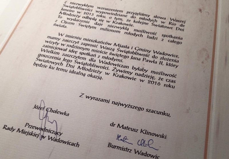 Fot. Facebook/burmistrzKlinowski