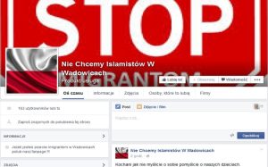 Fot. Facebook/Nie-Chcemy-Islamistów-W-Wadowicach