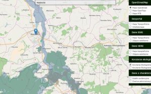 Fot. screen mapy z korytarze.pl