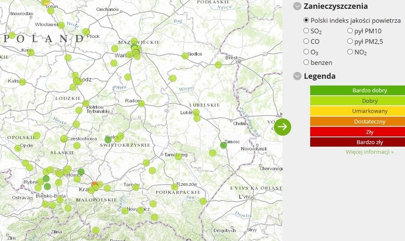 Fot. www.powietrze.gios.gov.pl