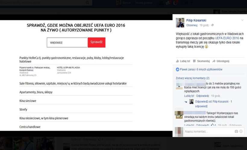 Fot. facebook/Filip Kosarski