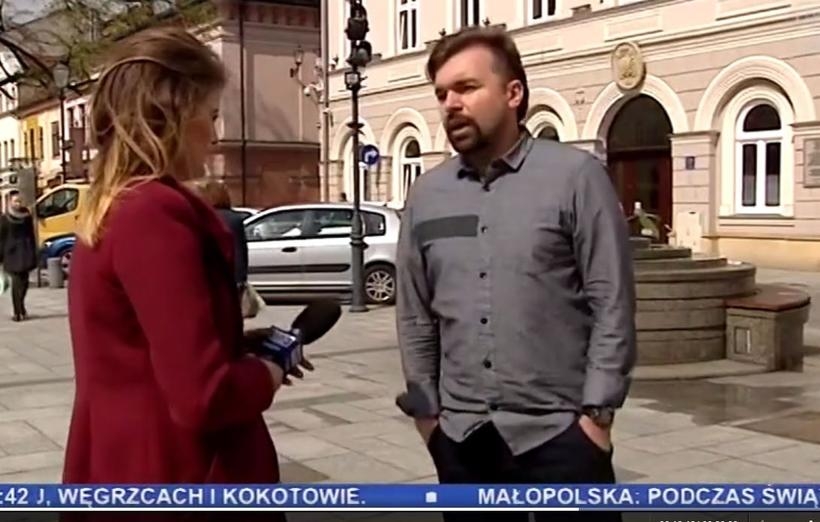 Fot. Kadr z programu Kronika w TVP Kraków