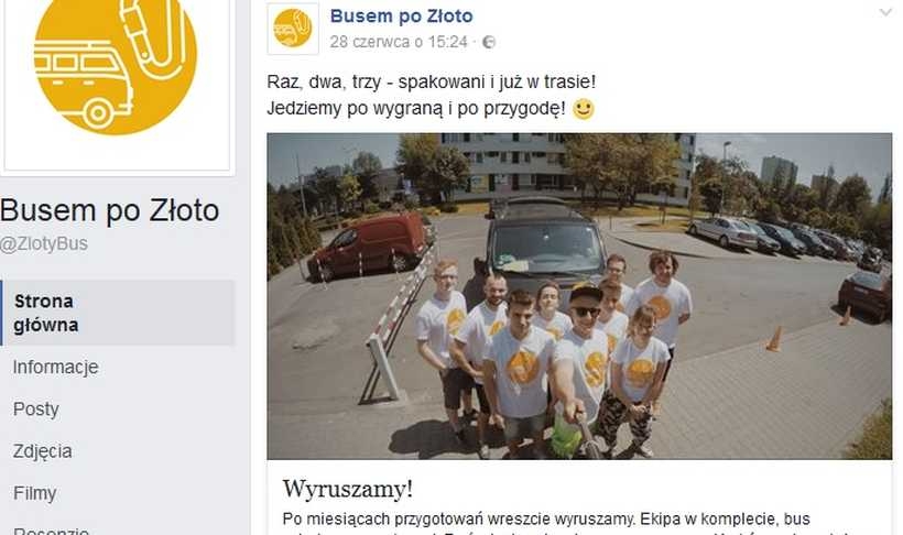 Fot. screen Facebook