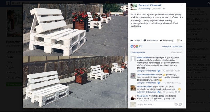 Fot. Facebook/BurmistrzKlinowski