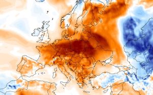 Fot. Climate Reanalizer/ Facebook Polscy Łowcy Burz