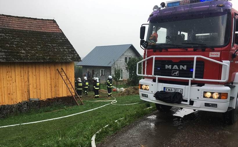 Fot. Facebook/ KSRG OSP Zebrzydowice