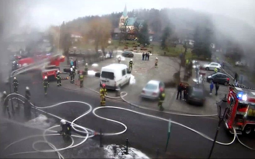 Fot. kadr z kamery Webcamera