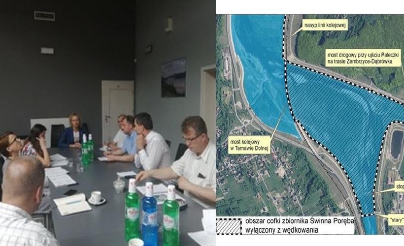 Fot. kompilacja materiałów Wody Polskie i Facebook/ tajemnice Dna Zbiornika Świnna Poręba