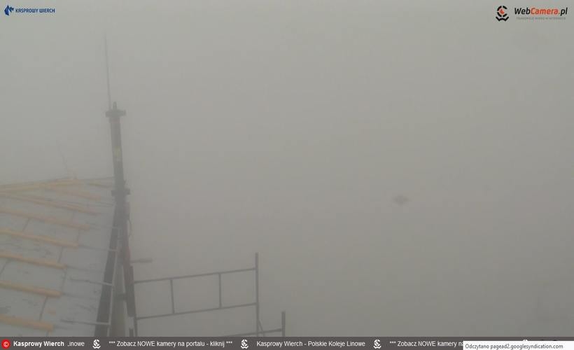 Fot. kadr z Webcamera Kasprowy