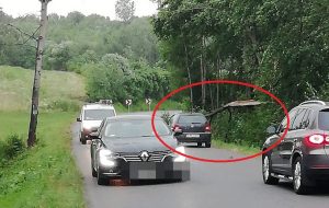 Fot. Facebook/ Patrole, wypadki, suszarki/ Dariusz