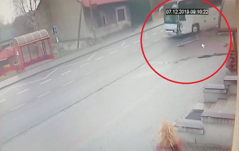 Fot. Kadr z filmu policji