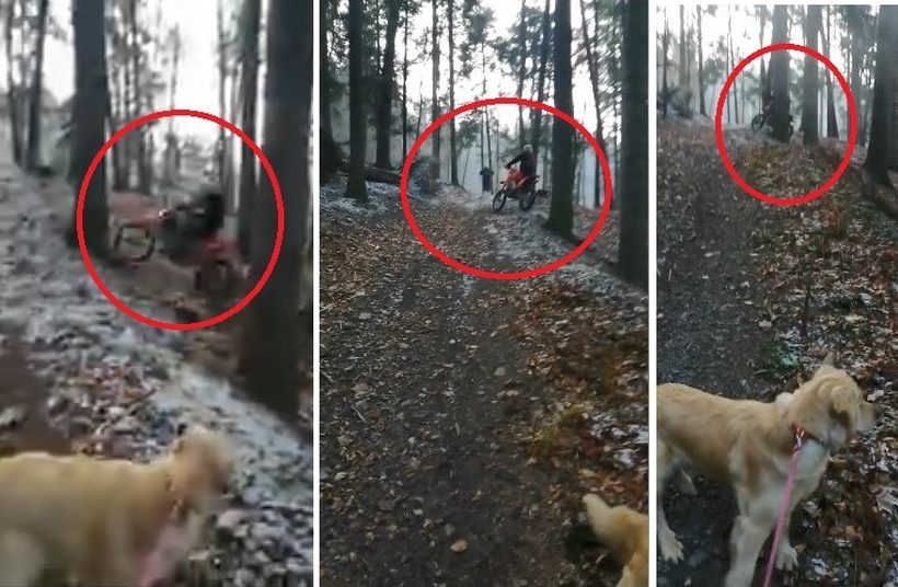 Fot. kard z filmy na Facebook/ Nowiny Andrychowskie