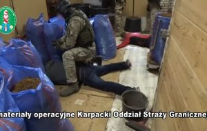 Fot. kadr z filmy Karpackiego Oddziału Straży Granicznej