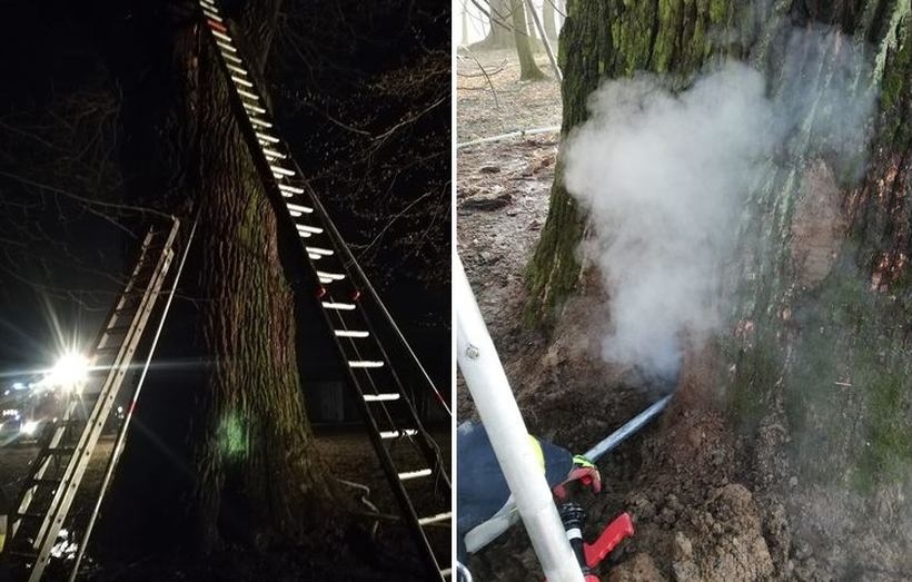 Fot. Facebook/ OSP Gierałtowice