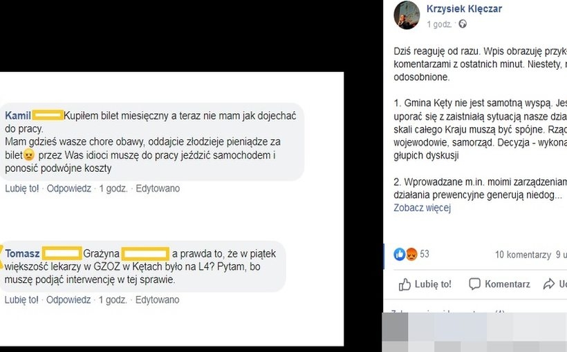 Fot. Facebook/ Krzysiek Klęczar