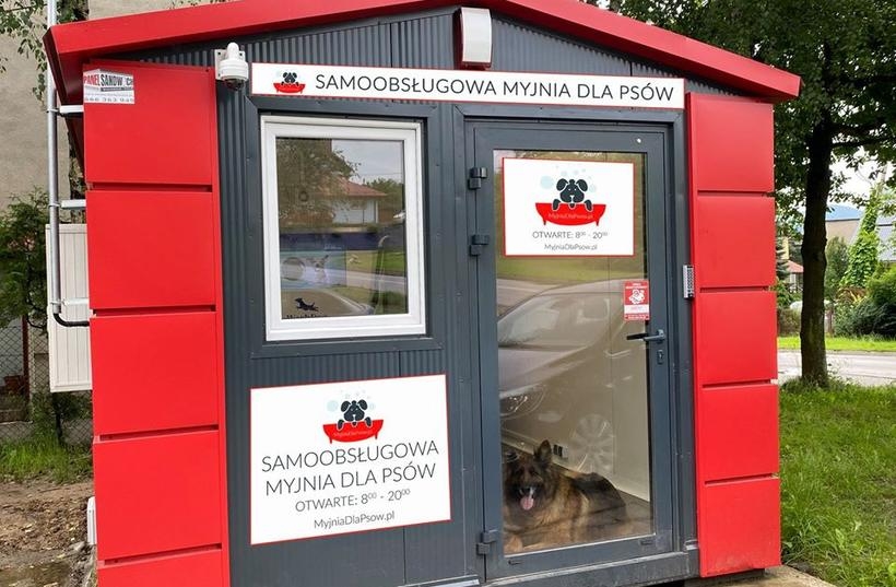Fot. Facebook/Samoobsługowa Myjnia dla psów Wadowice