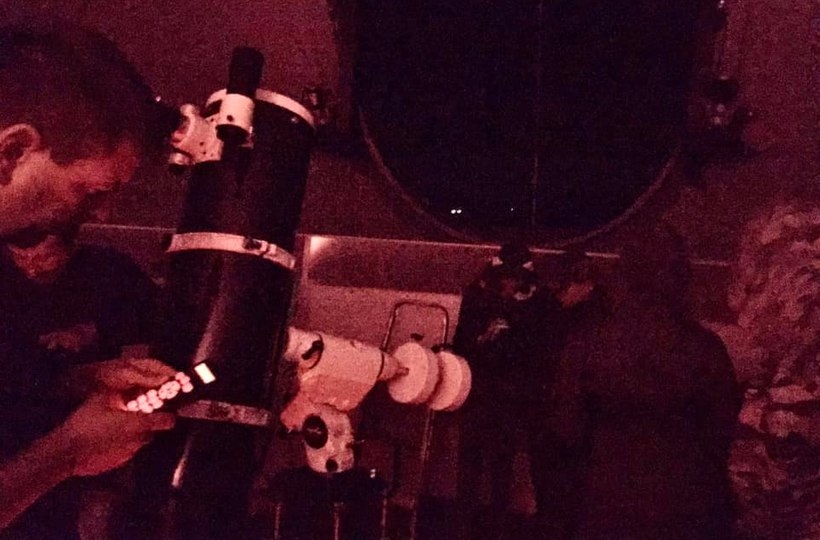 Fot. facebook/ Szkolne Obserwatirum Astronomiczne