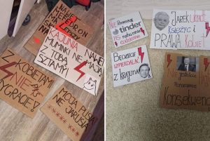 Fot. Facebook.pl/Strajk Kobiet w Wadowicach