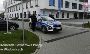 Fot. kadr z filmu na Facebook/Małopolska Policja