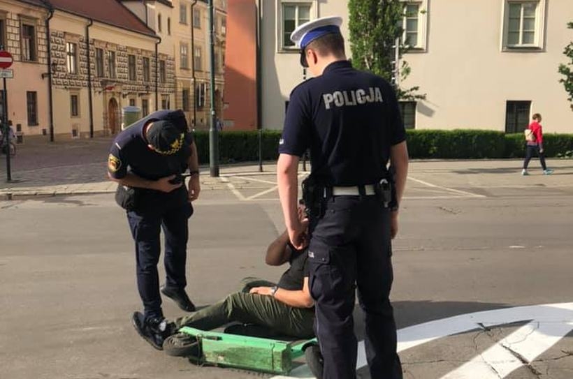 Fot. Facebook/ Straż Miejska w Krakowie