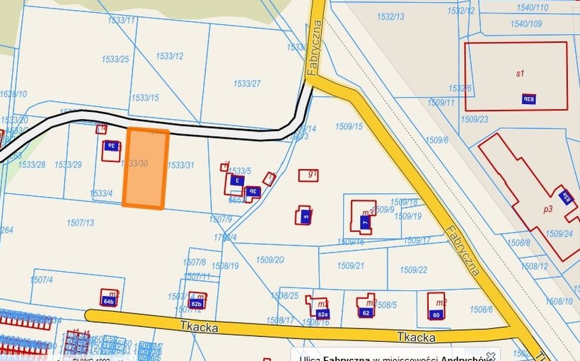 fot. e-mapa Andrychow