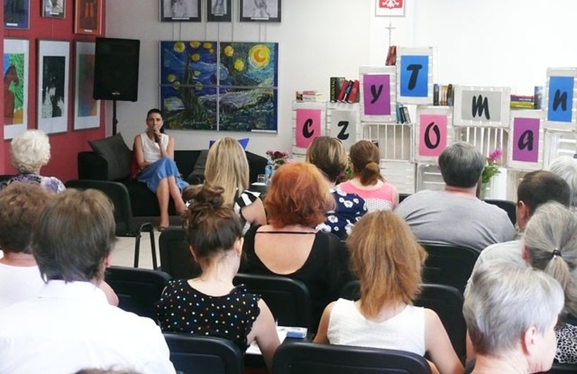 Spotkanie z Ałbena Grabowską - czyTOmania 2019