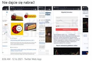 Ft. screen z Twitter CSIRT KNF