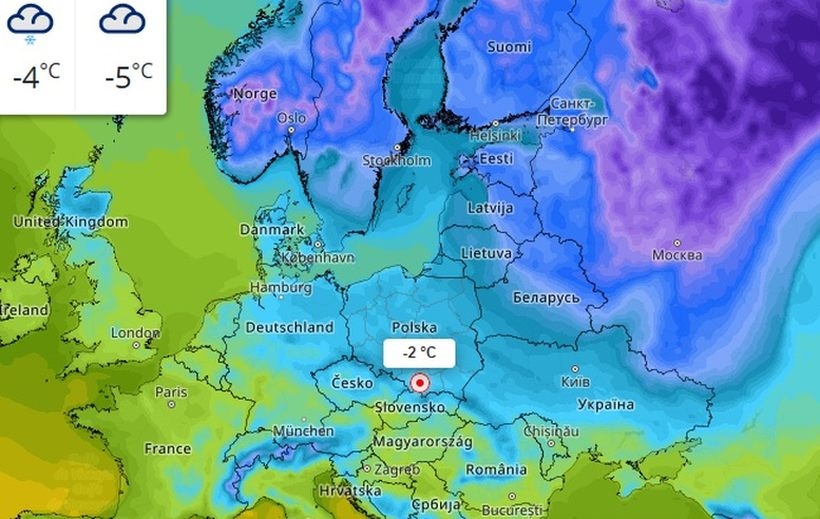 Fot. screen z mapy IMGW