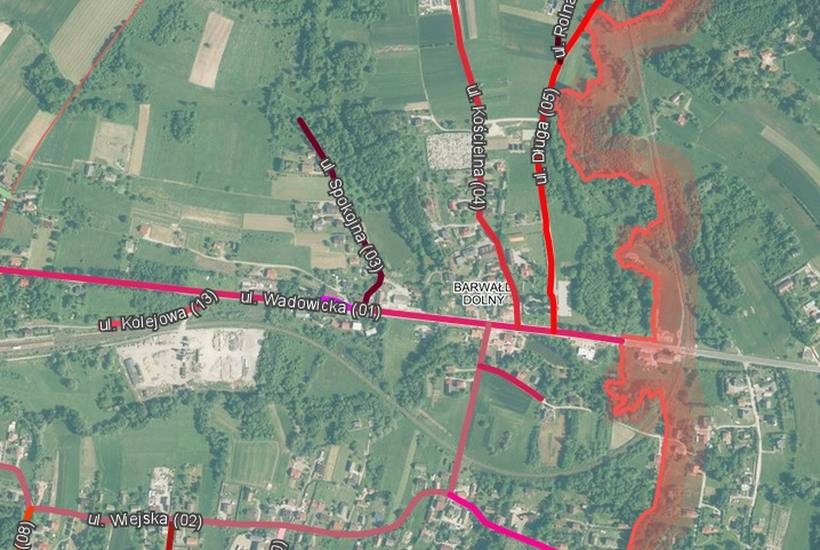 Fot. screen z mapy SIP