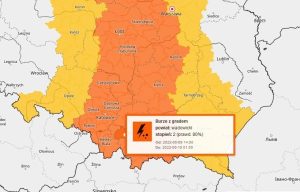 Fot. screen mapy IMGW