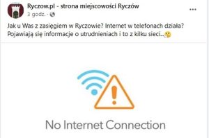 Fot. screen z facebook/ Ryczow.pl