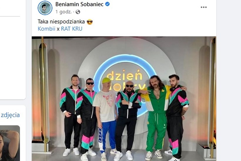 Fot. screen z Facebook/ Beniamin Sobaniec