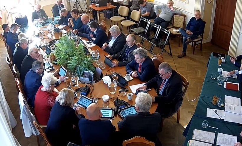 Fot. kadr z transmisji na żywo