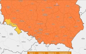 Fot. screen z mapy IMGW