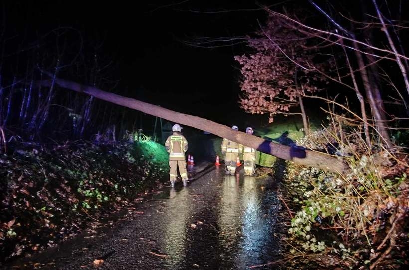 Fot. Facebook/ OSP Targanice Górne