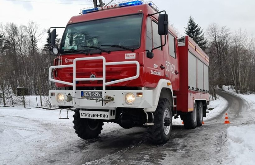 Fot. Facebook/ OSP Zagórnik