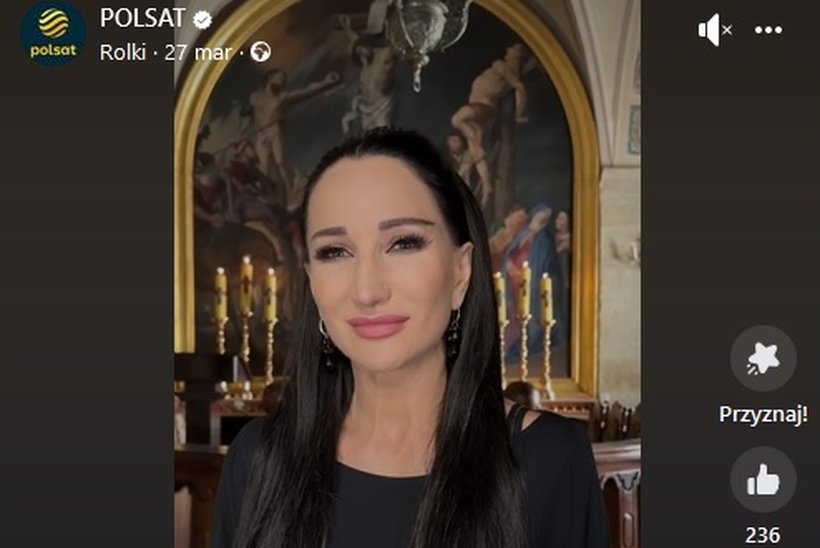 Fot. Kadr z filmu na Facebook/ Polsat