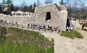 Fot. kadr z filmu na Facebook/ Gmina Lanckorona