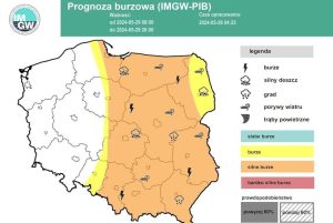 Fot. Facebook/ Burze IMGW