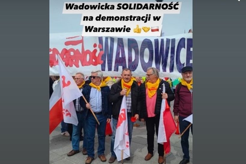 Fot. kadr z filmu na Facebook/ Mariusz Krystian