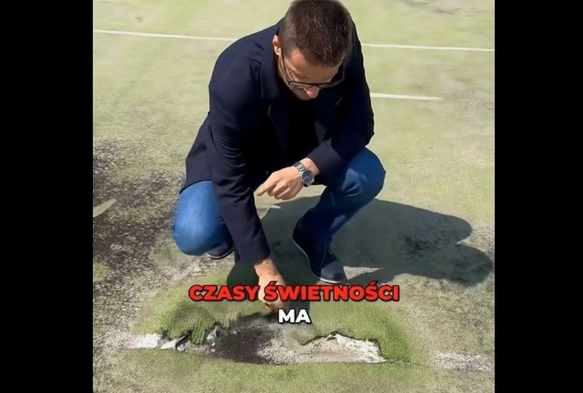 Fot kadr z filmy na Facebooku