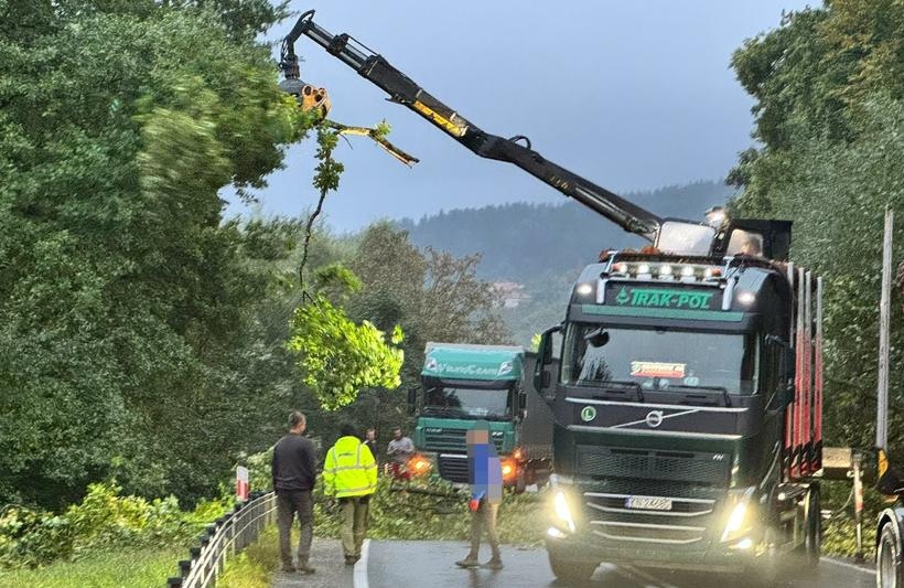 Fot. Facebook/ Beskidzki Informator Drogowy